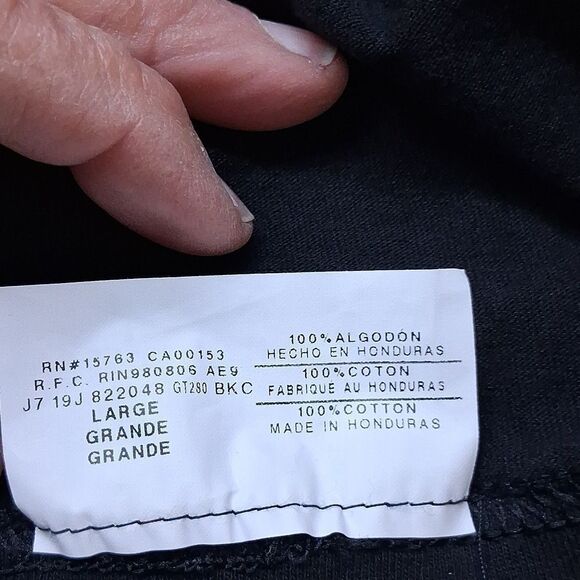 Hawkeyes, Hanes, Size Large, Short Sleeve Shirt - Picture 5 of 5